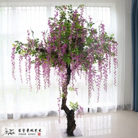 仿真紫藤樹