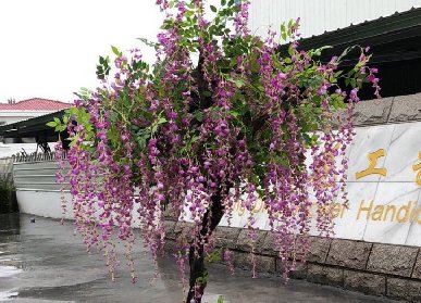 室內(nèi)仿真花樹樹藤裝飾