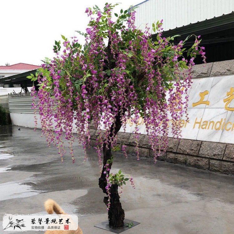 室內(nèi)仿真花樹樹藤裝飾