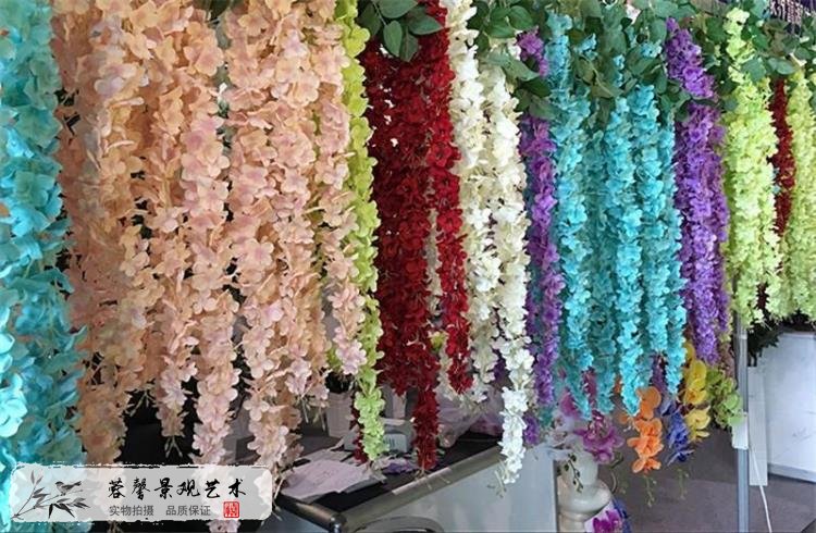 室內(nèi)仿真花樹樹藤裝飾