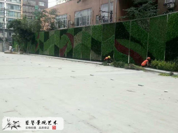 籬笆式仿真植物墻