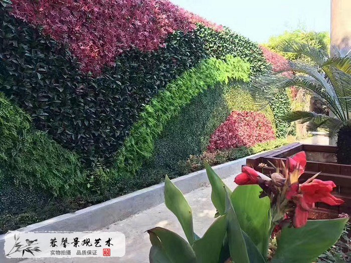 籬笆式仿真植物墻