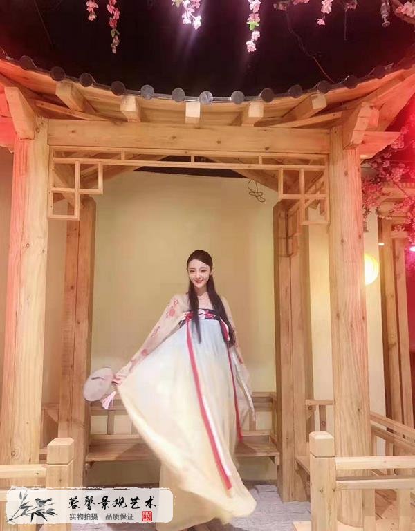 仿真桃花樹