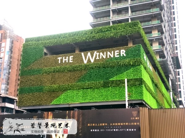 仿真植物墻
