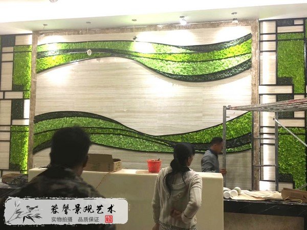 仿真植物墻