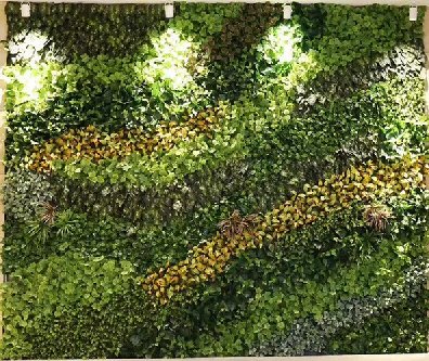 仿真植物籬笆墻