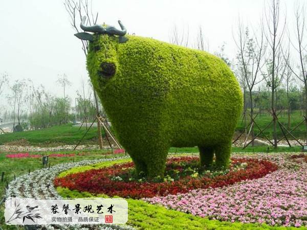 綠色雕塑應(yīng)用