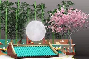 精美的春節(jié)美陳