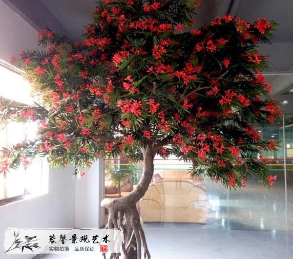 仿真植物如何制作