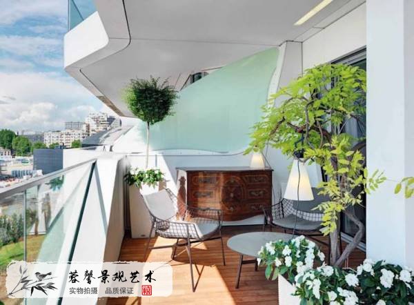 陽臺(tái)仿真樹