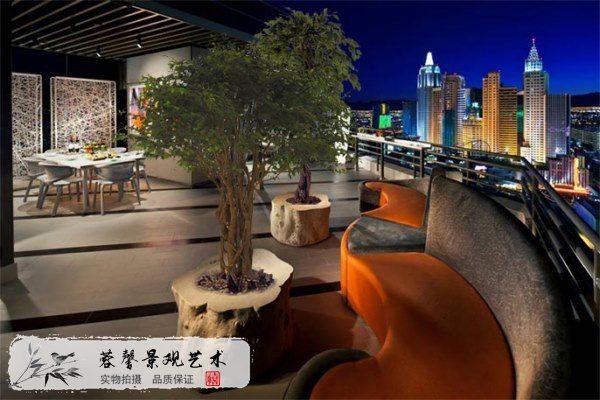 陽臺(tái)仿真樹