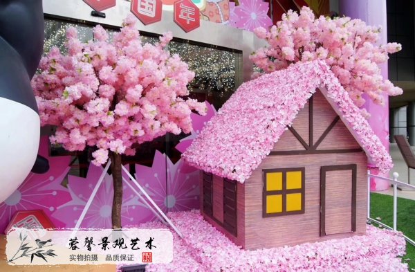 仿真櫻花樹制作