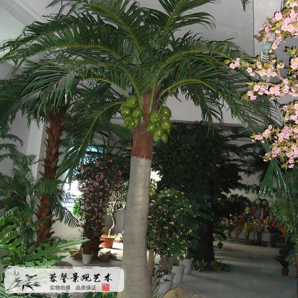 室內(nèi)仿真椰子樹