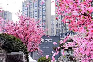 仿真桃花樹制作