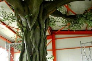 仿真包柱子樹
