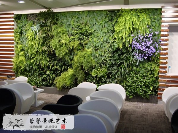 辦公室仿真植物墻