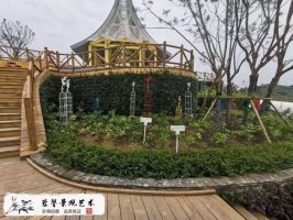 樂(lè)山茉莉莊園垂直綠化