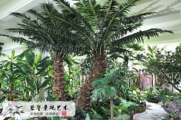 商場(chǎng)仿真棕櫚樹