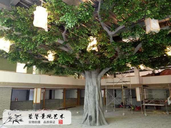 制作仿真榕樹