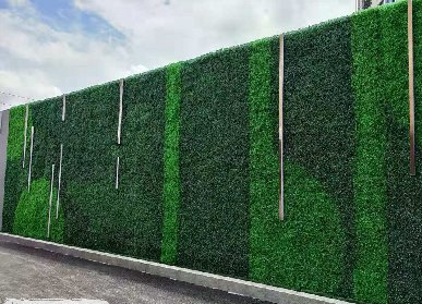 保利天悅室外仿真植物墻