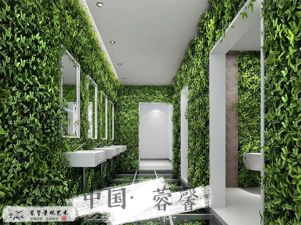 成都垂直綠化案例，泛悅國際生態(tài)咖啡廳 (2)