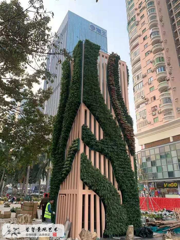 深圳藝術(shù)植物墻