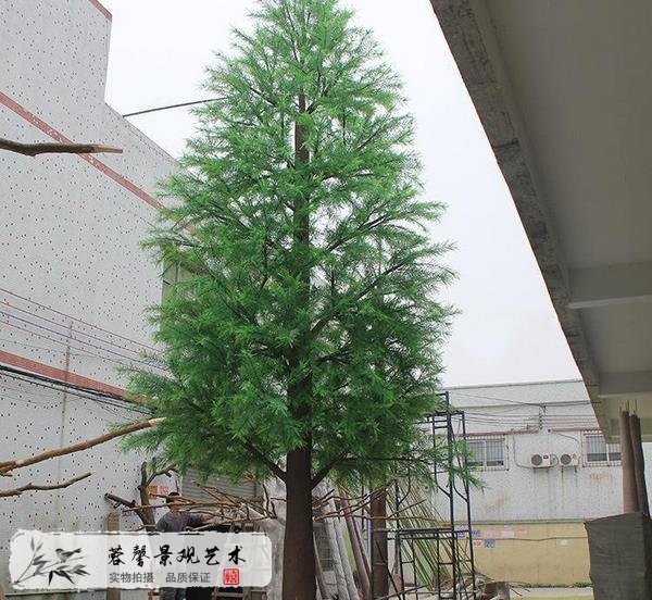 仿真落羽杉樹