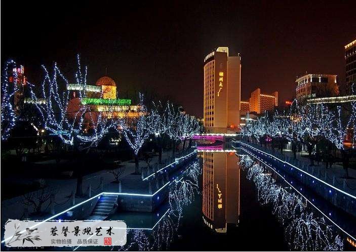 仿真燈樹