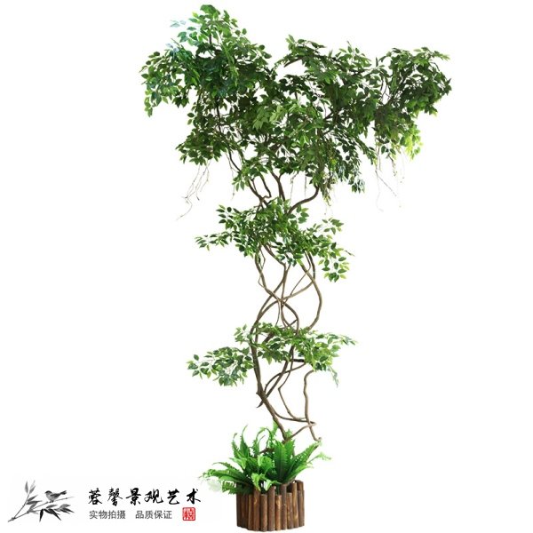 陽(yáng)臺(tái)擺放仿真樹(shù)