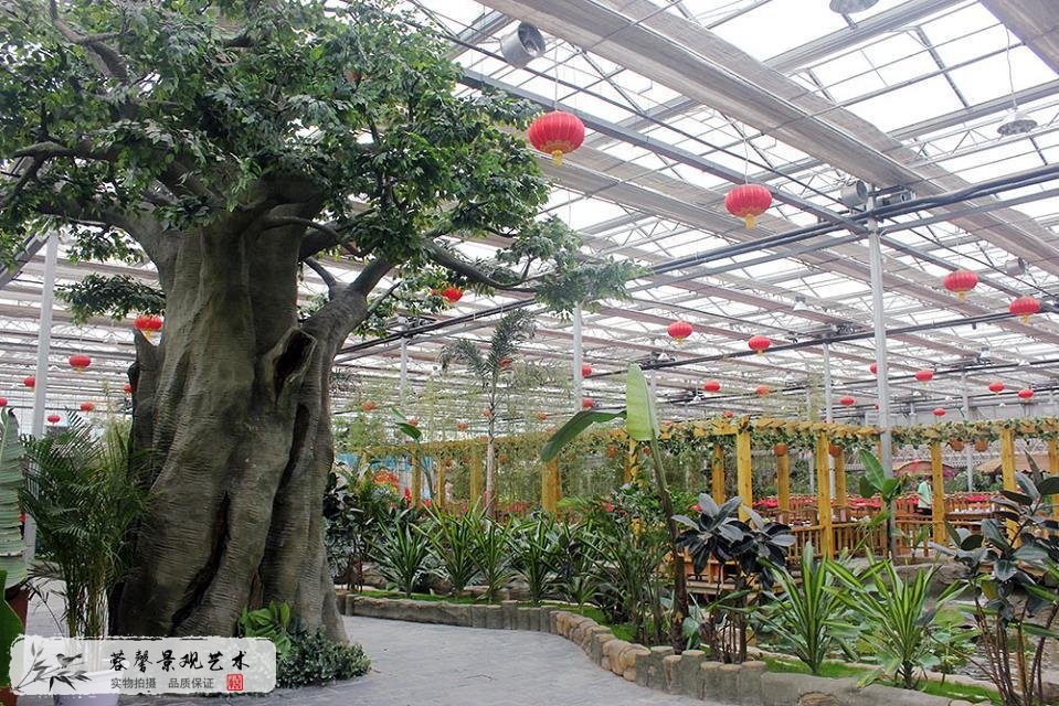 仿真榕樹造景