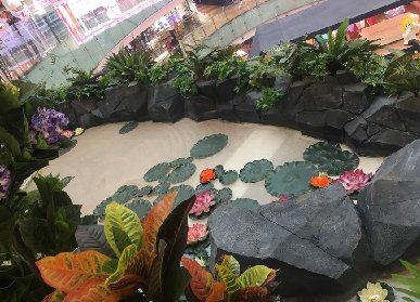 大悅城仿真綠植軟裝