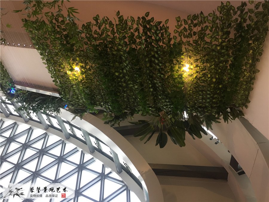 成都蓉馨仿真植物大悅城整體綠植軟裝