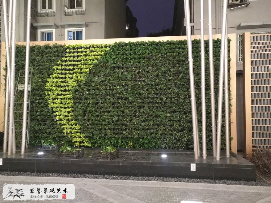 成都希爾頓酒店真植物墻