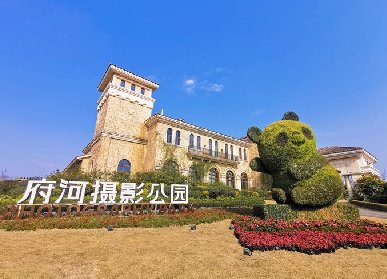 公園熊貓綠雕景觀造景