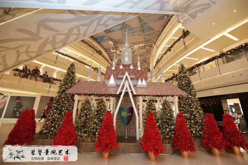 冰雪奇緣主題商業(yè)美陳