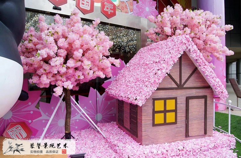 世豪廣場(chǎng)櫻花樹