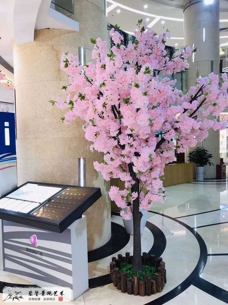 廣場(chǎng)仿真櫻花樹(shù)