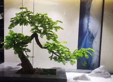 后現(xiàn)代仿真迎客松樹