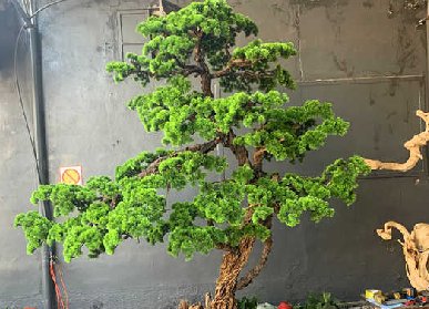 室內(nèi)仿真松樹