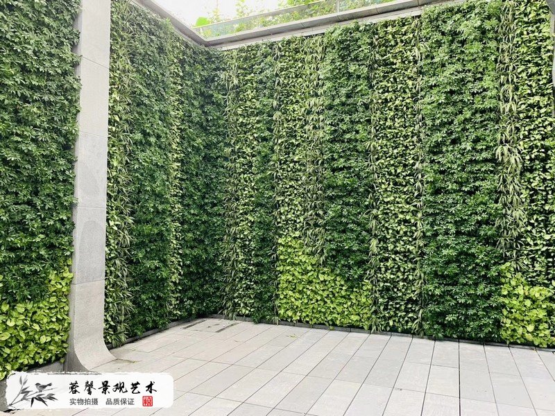 珠海橫琴圍墻植物墻