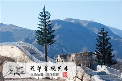 仿真松樹避雷