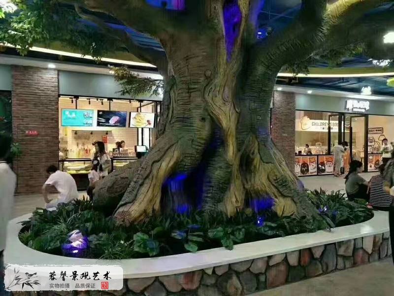 仿真景觀水泥大樹榕樹