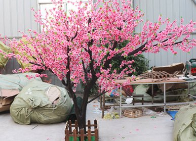 小型仿真桃花樹景觀樹
