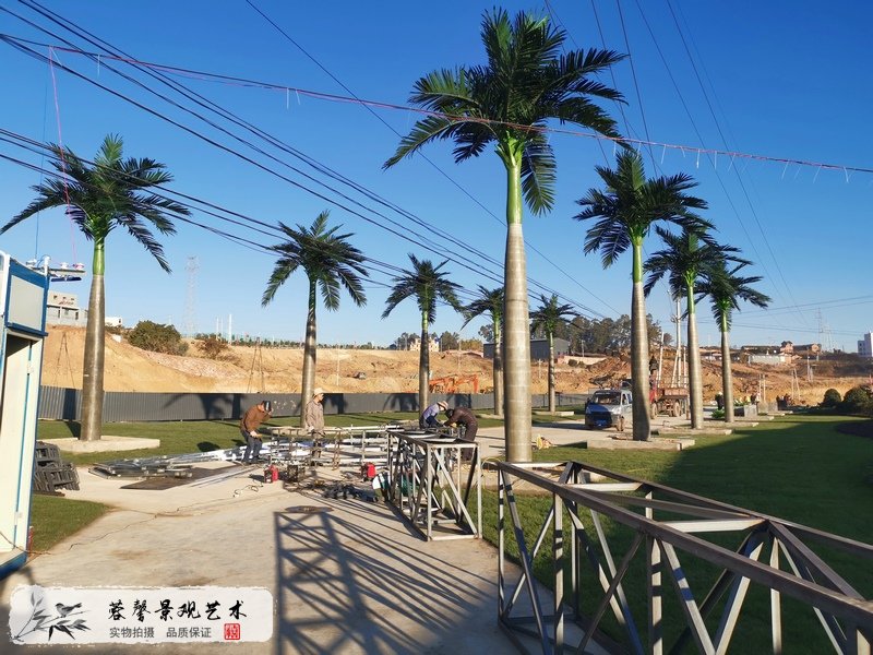 公園仿真椰子樹(shù)