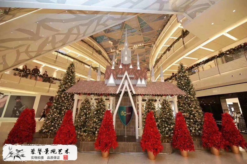 冰雪奇緣主題商業(yè)美陳