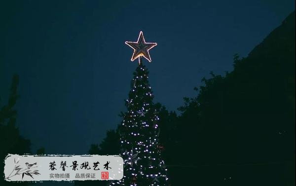 大型圣誕樹制作