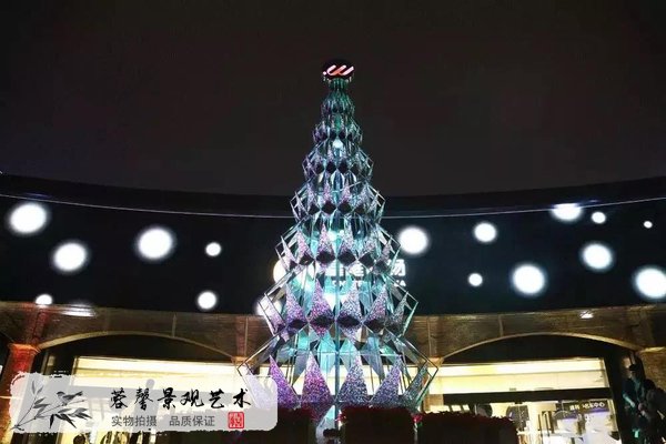 大型圣誕樹制作