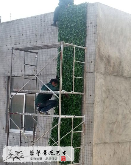 仿真植物墻安裝