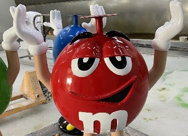 M&M's雕塑