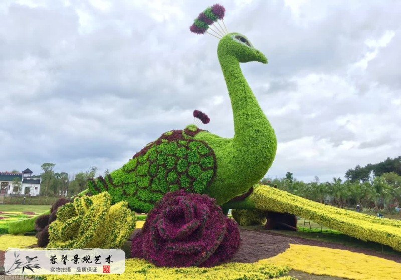 大型仿真綠雕制作